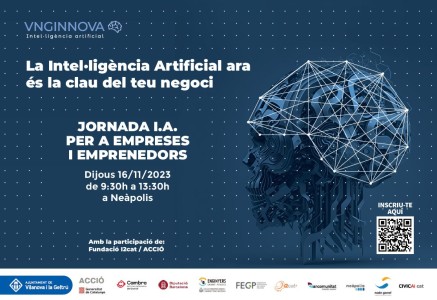 Jornada IA per a empreses i emprenedors: La Intel·ligència Artificial ara és la clau del teu negoci