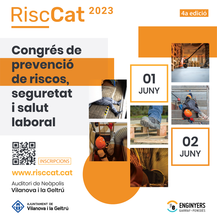 RiscCat 2023 - Congrés de Prevenció de Riscos, Seguretat i Salut Laboral